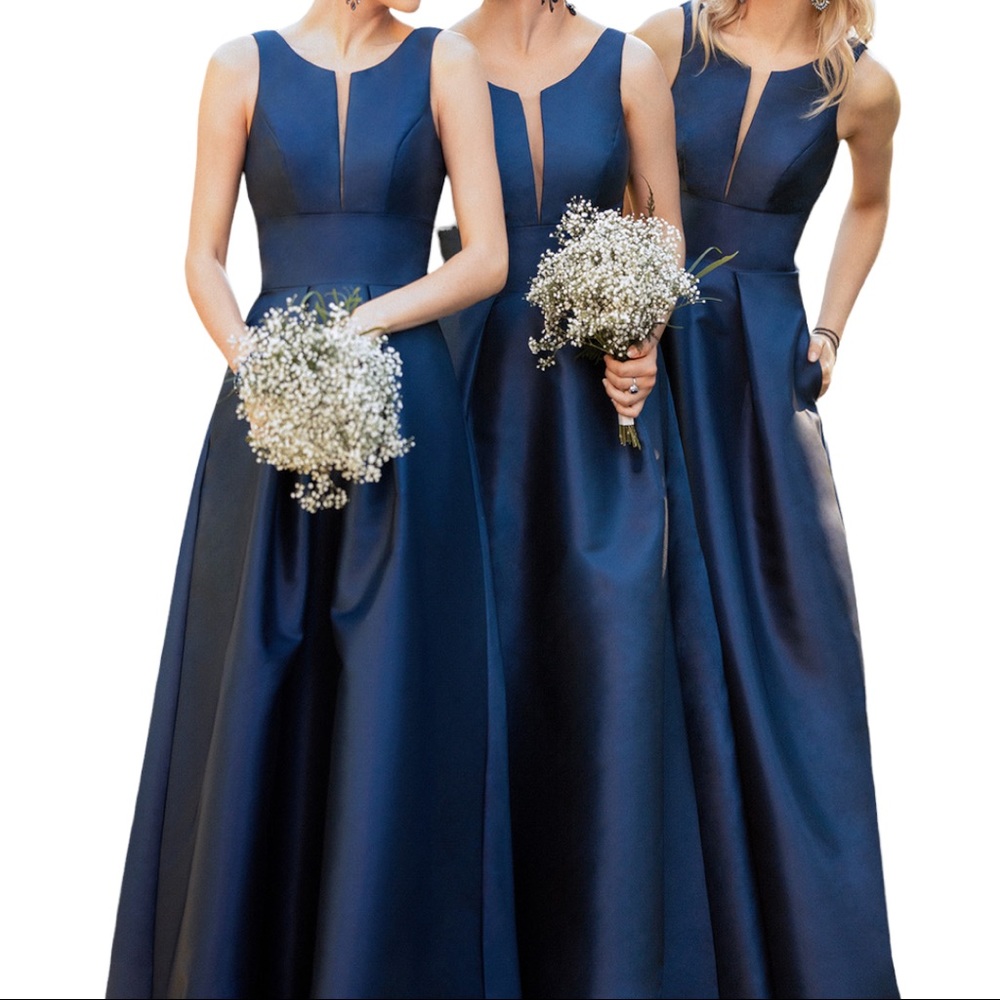 SORELLA VITA Navy Blue Prom Dress